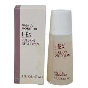 Merle Norman Hex Roll on Deodorant 2 oz. NEW Vintage Made in USA New Old Stock